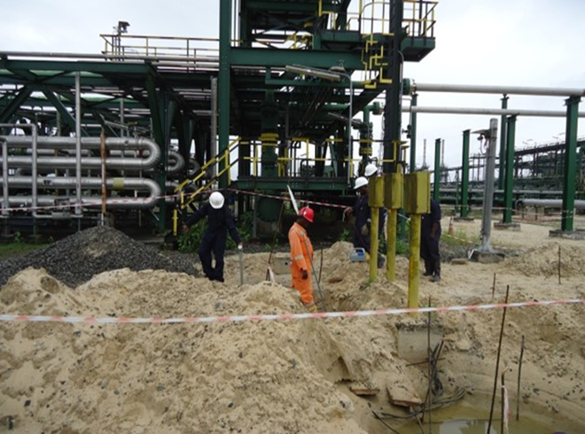 INSTALLATION OF PIPE